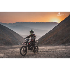MotoTec Venom 72v 12000w 50ah Electric Dirt Bike, White - MT-Venom-72v-12000w_White