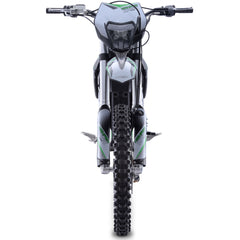 MotoTec Venom 72v 12000w 50ah Electric Dirt Bike, White - MT-Venom-72v-12000w_White