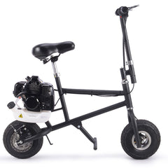 MotoTec 49cc Gas Mini Bike Black - MT-Mini-Bike-49cc