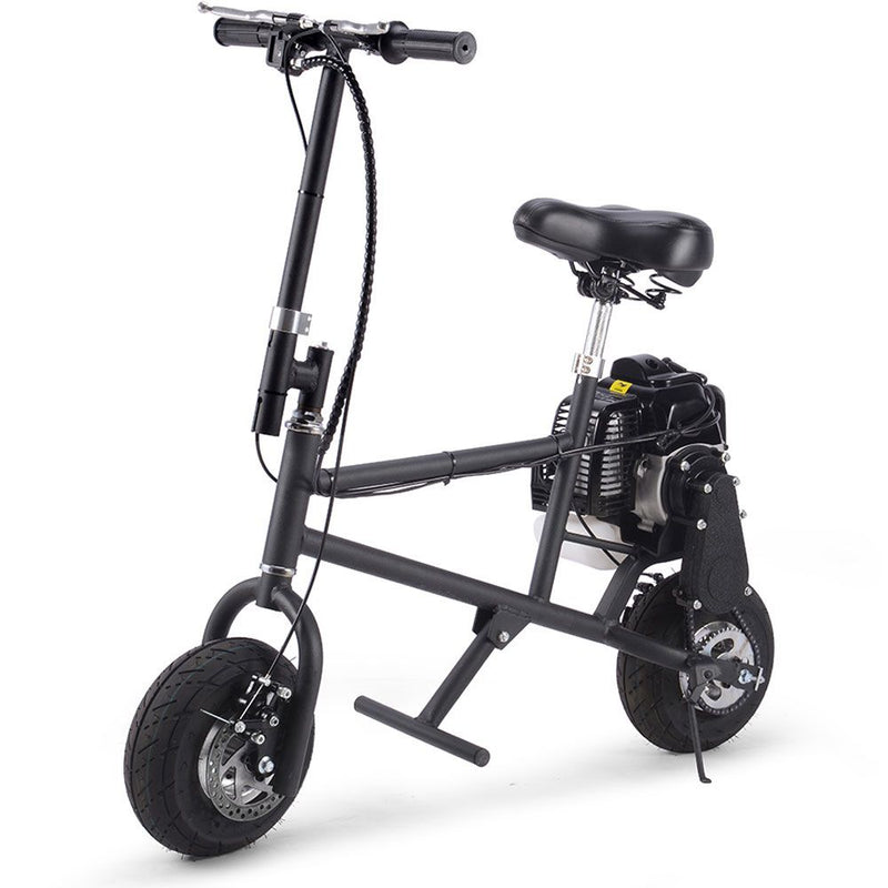 MotoTec 49cc Gas Mini Bike Black - MT-Mini-Bike-49cc