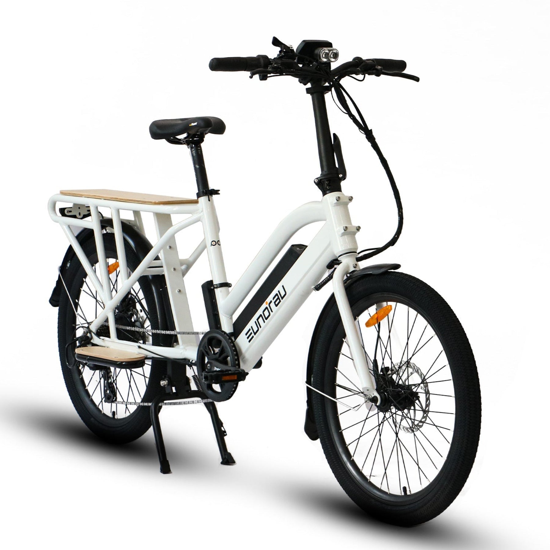 Eunorau MAX-CARGO 2.0 Long-Tail Heavy-Duty Electric Cargo Bike