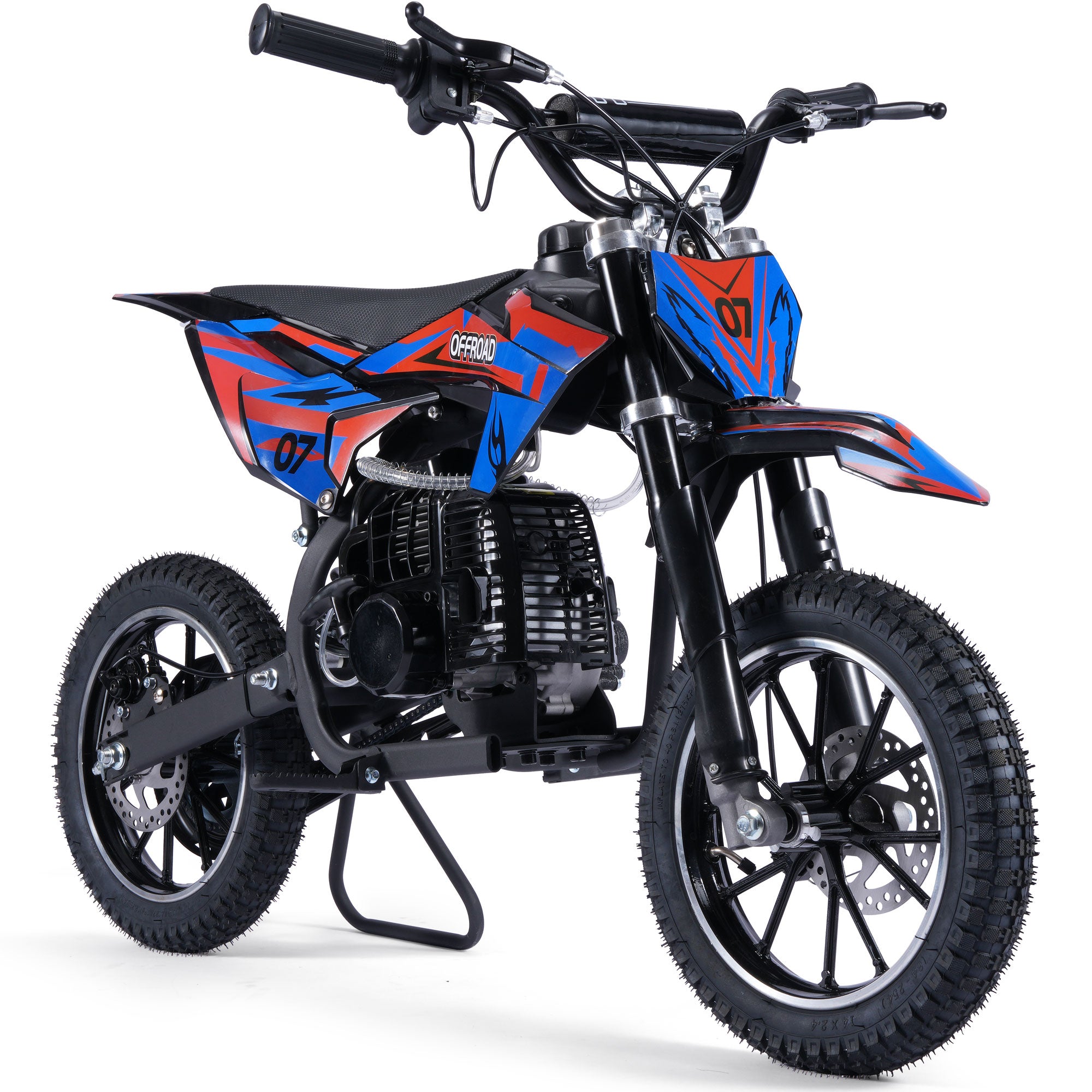 MotoTec Pioneer 49cc 2-Stroke Kids Gas Dirt Bike - MT-DB-49cc-Pioneer