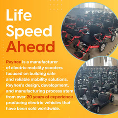 Reyhee Roamer Folding Electric Wheelchair - XW-LY001
