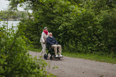 Rollz Motion Electric Lightweight 3-in-1 Wheelchair & Rollator Walker - 2010RE0002