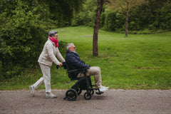 Rollz Motion Electric Lightweight 3-in-1 Wheelchair & Rollator Walker - 2010RE0002