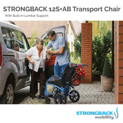 STRONGBACK Excursion: 12S+AB Transport Chair