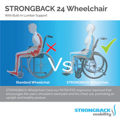 STRONGBACK Comfort:24 Wheelchair