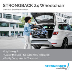 STRONGBACK Comfort:24 Wheelchair