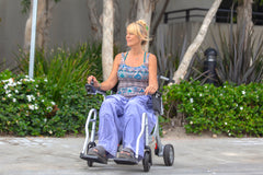 Reyhee Superlite 3-in-1 Foldable Electric Wheelchair - XW-LY001-A