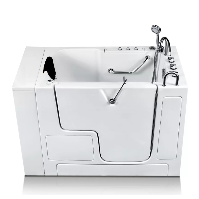 American Tubs Wheelchair Series Model 2852W Walk-In Bath Tub - D2852KW