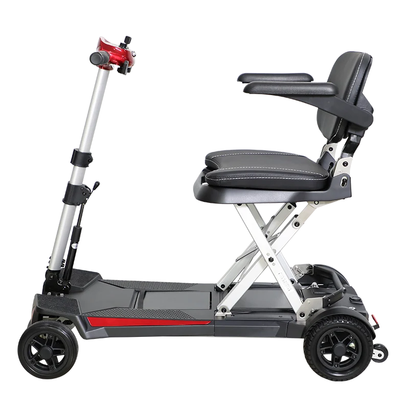 Enhance Mobility MobiFree mobility scooter, side profile