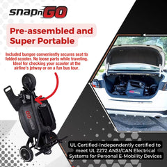 SNAPnGO Mobility Scooter | Sport Edition - Sport Edition