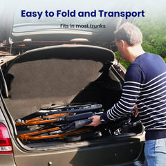 Vocic 3 In 1 Lightweight Foldable Manual Wheelchair - U31