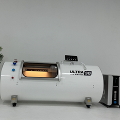 Airvida Ultra 30 2.0 ATA (89" x 30") Hard Shell Lying Hyperbaric Chamber