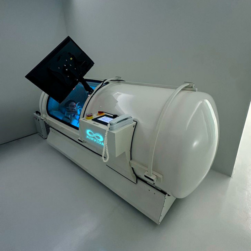 Airvida Alpha 90 Hyperbaric Chamber with Built-In Breathing System (BIBS)