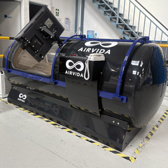 Airvida Alpha 90 Hyperbaric Chamber with Built-In Breathing System (BIBS)