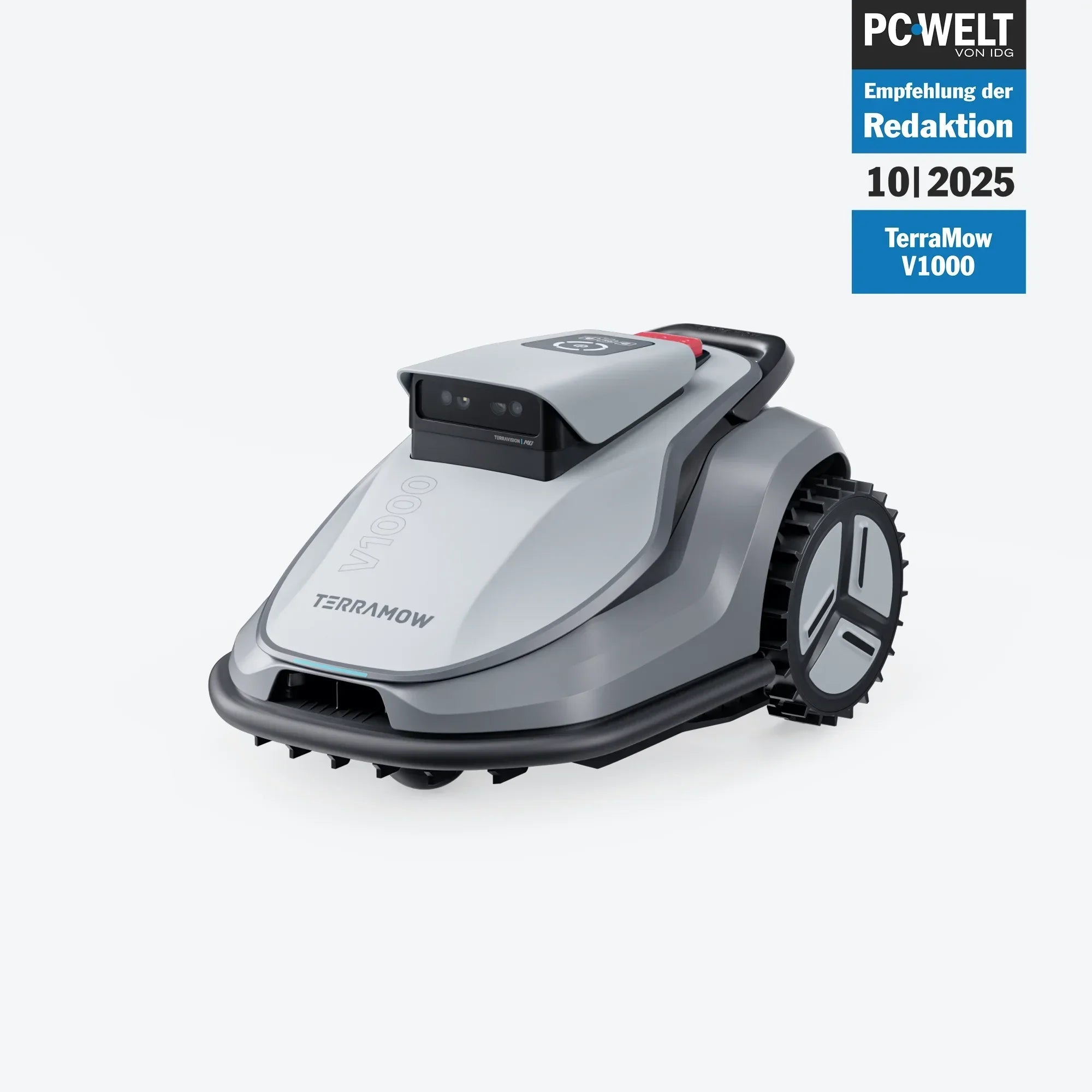 TerraMow V1000 AI Vision Robot Lawn Mower – Wire-Free Smart Mowing