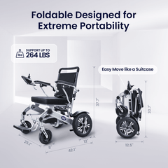 Vocic Top-selling Power Wheelchair with 10AH Battery - V53-12AH