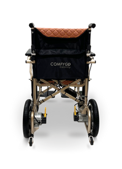 ComfyGO Lightweight Foldable Electric Wheelchair for Travel - X-7