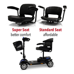 ComfyGo Ultra-Light Electric Mobility Scooter with Quick-Detach Frame - Z-4