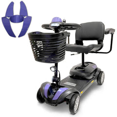 ComfyGo Ultra-Light Electric Mobility Scooter with Quick-Detach Frame - Z-4