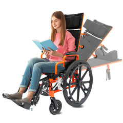Circle Specialty Ziggo Pro Lightweight Reclining Wheelchair - ZREC*
