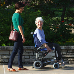 Journey Zinger Lightweight Folding Power Chair with Zero-Turn Dual-Lever Steering - 8300*