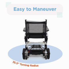 Journey Zoomer® Lightweight Folding Power Chair - 9017BL*