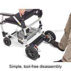 Journey Zoomer® Lightweight Folding Power Chair - 9017BL*