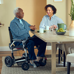 Journey Zoomer® Lightweight Folding Power Chair - 9017BL*