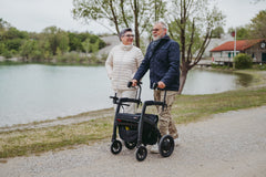 Rollz Motion Electric Lightweight 3-in-1 Wheelchair & Rollator Walker - 2010RE0002