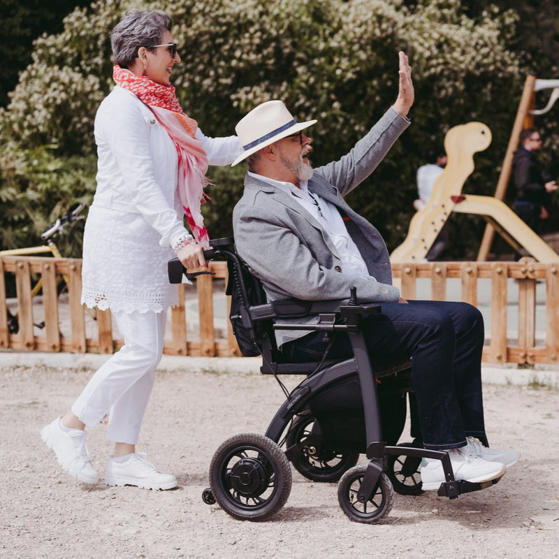 Rollz Motion Electric Lightweight 3-in-1 Wheelchair & Rollator Walker - 2010RE0002