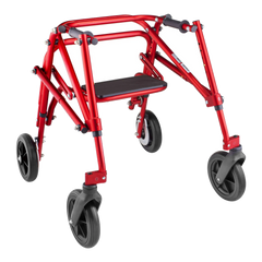 Circle Specialty Klip Posterior Gait Trainer, 4 Wheeled Walker with Seat & 8” Wheels - KP5*