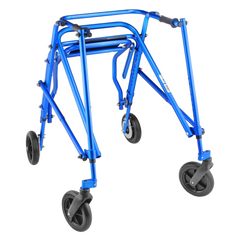 Circle Specialty Klip Posterior Gait Trainer, 4 Wheeled Walker with Seat & 8” Wheels - KP5*