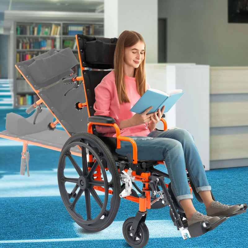 Circle Specialty Ziggo Pro Lightweight Reclining Wheelchair - ZREC*