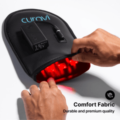 Capillus Curavi Red Light Therapy Glove – Hand & Wrist Support