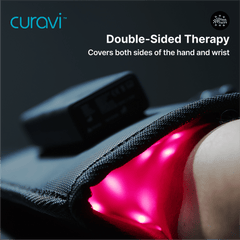 Capillus Curavi Red Light Therapy Glove – Hand & Wrist Support