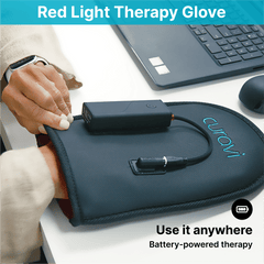 Capillus Curavi Red Light Therapy Glove – Hand & Wrist Support