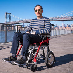 JYD Model X 35 lbs Travel Power Chair - JYD-MHX