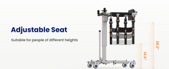 Vocic Electric Portable Folding Transfer Lift - AY06
