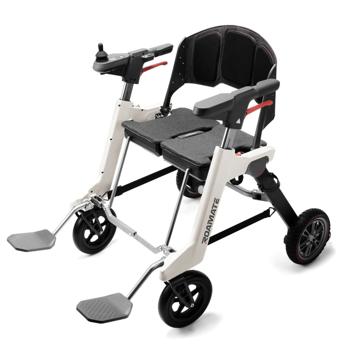 Enhance Mobility Roamate 3-in-1 electric wheelchair in white