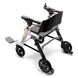Enhance Mobility Roamate in power-assisted rollator mode, rear view
