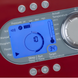 Game Ready GRPro 2.1 control panel close-up showing pressure, time, and target temperature display