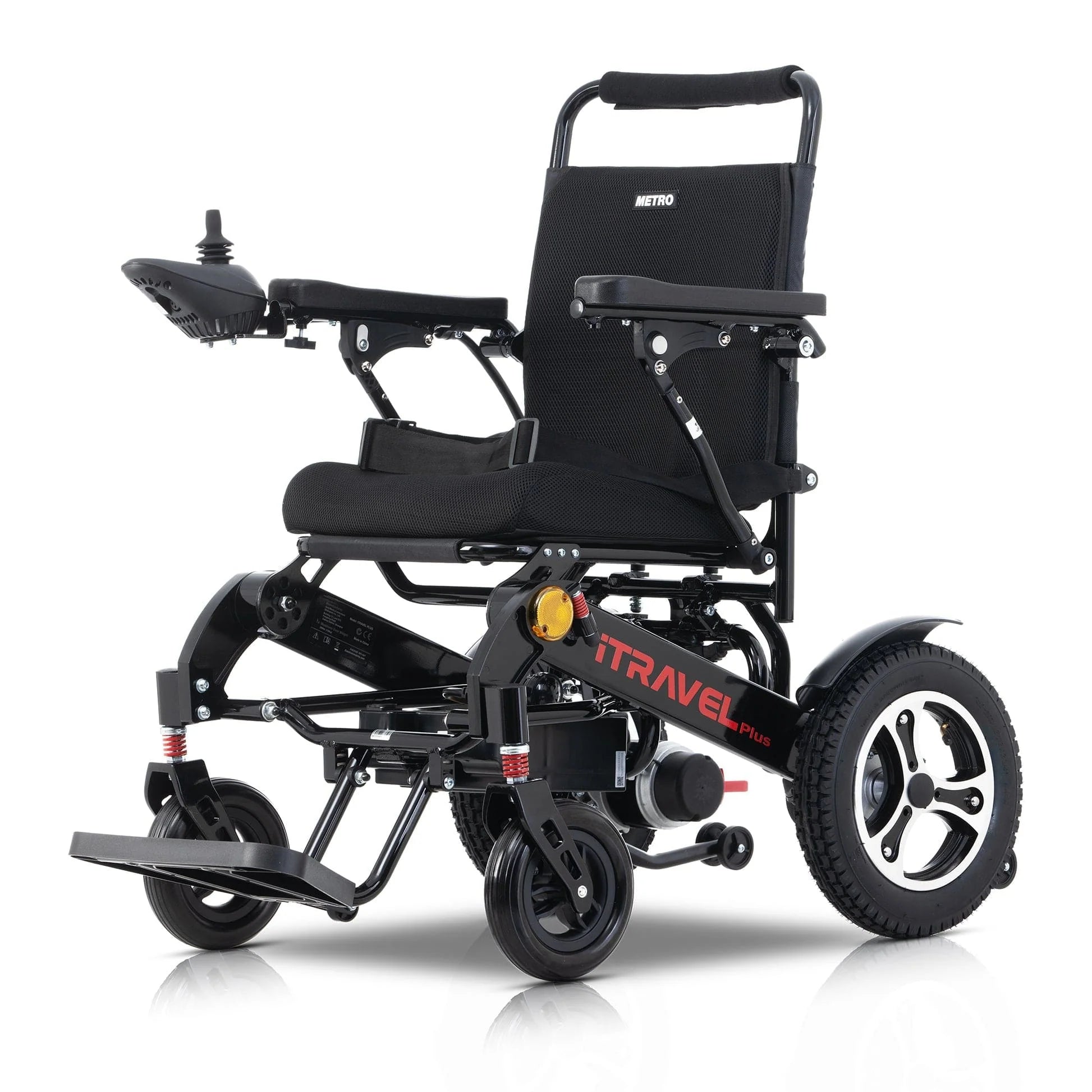 Metro Mobility iTravel Plus Folding Power Wheelchair - W429678XX