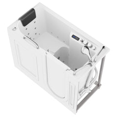ANZZI Fully Loaded Walk-In Bathtub with Whirlpool and Air Jets - 2753FLW*