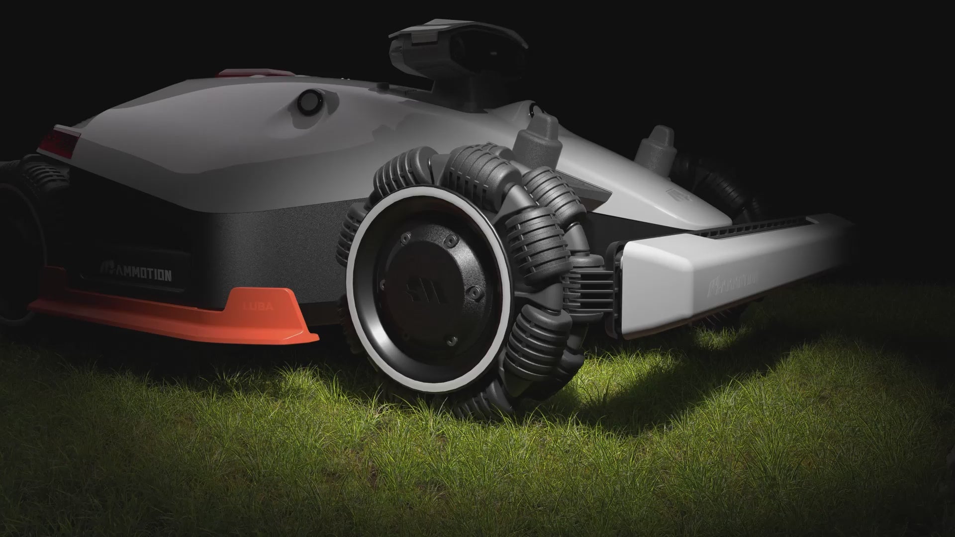 Mammotion LUBA 2 AWD 10000X (2.5 acres) Perimeter Wire Free Robot Lawn Mower - Cutting Height: S Version 1.0"-2.7"
