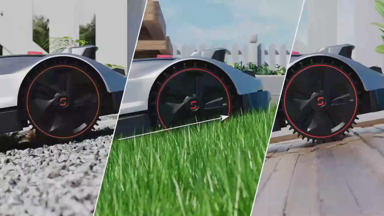 Sunseeker X3 AWD Wireless Robot Lawn Mower | 0.3 Acre - X3