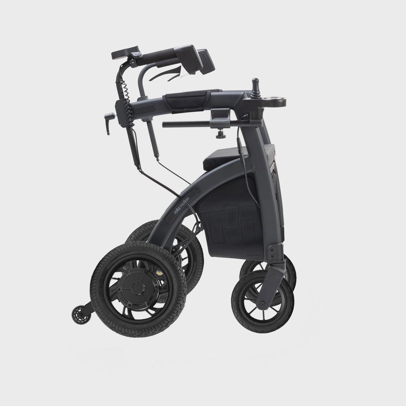 Rollz Motion Electric Lightweight 3-in-1 Wheelchair & Rollator Walker - 2010RE0002