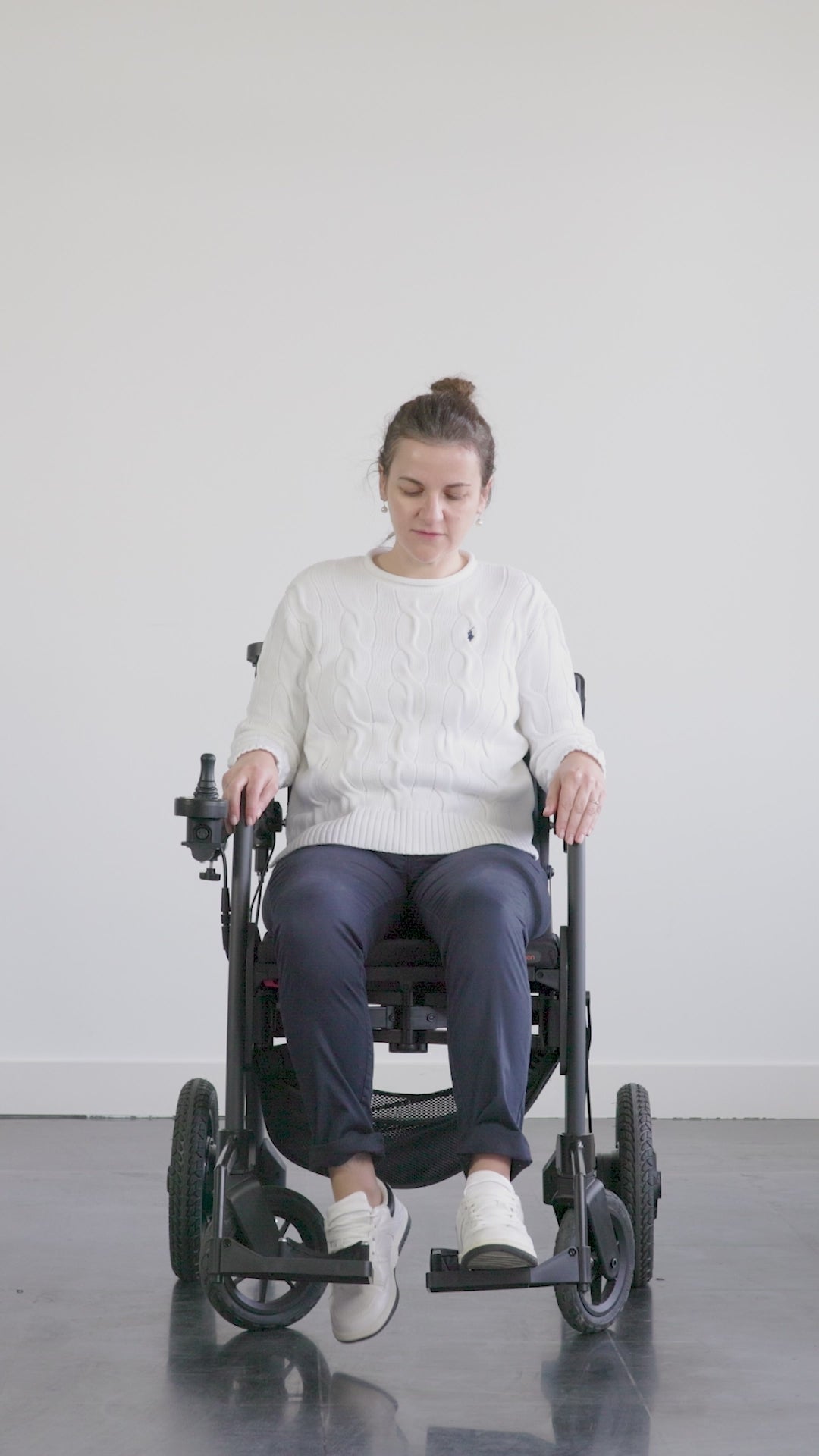 Rollz Motion Electric Lightweight 3-in-1 Wheelchair & Rollator Walker - 2010RE0002