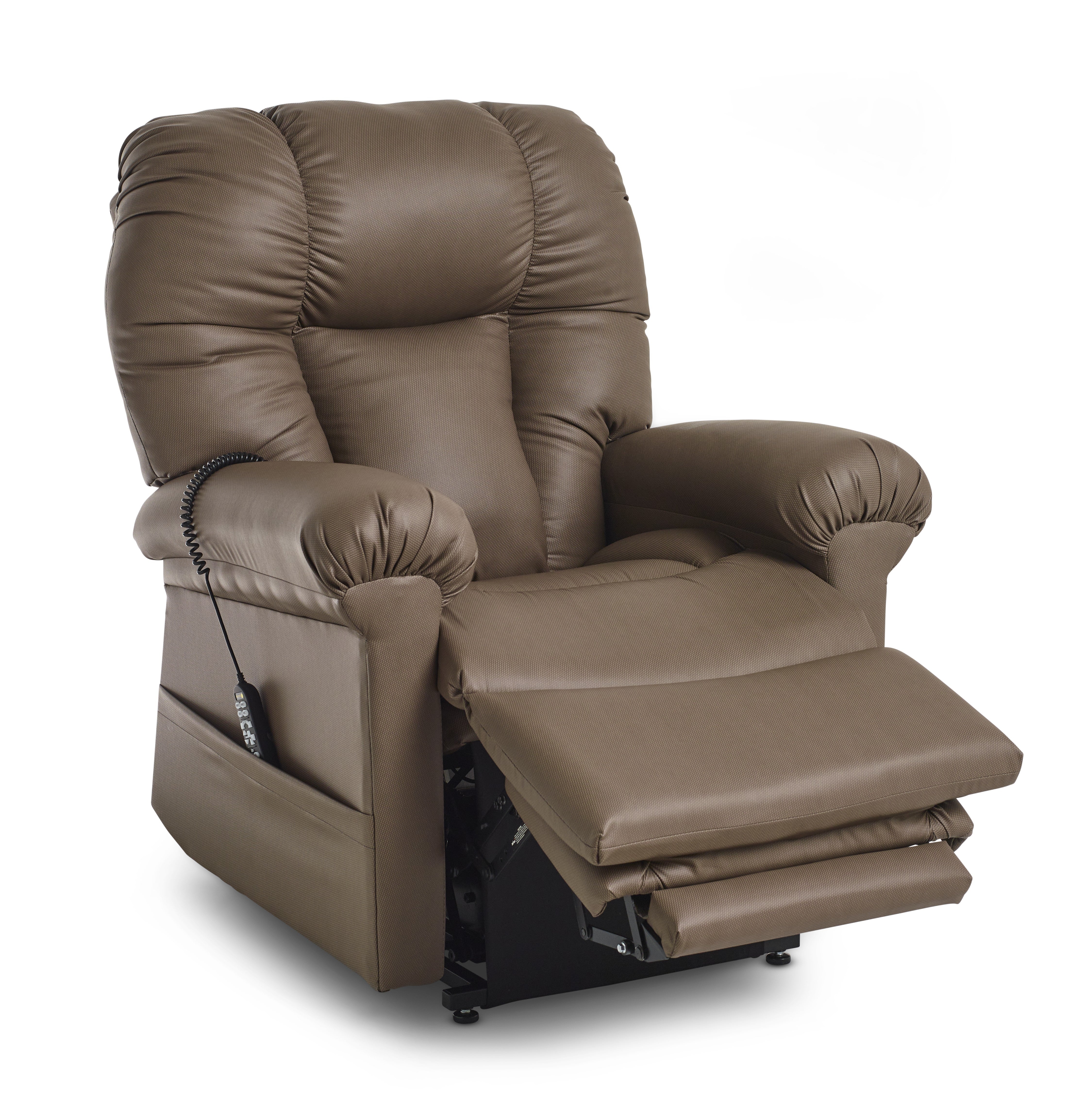 Journey Perfect Sleep Chair Deluxe (5-Zone) - Miralux Fabric (better than leather, water resistant,  stain resistant) - 27202*